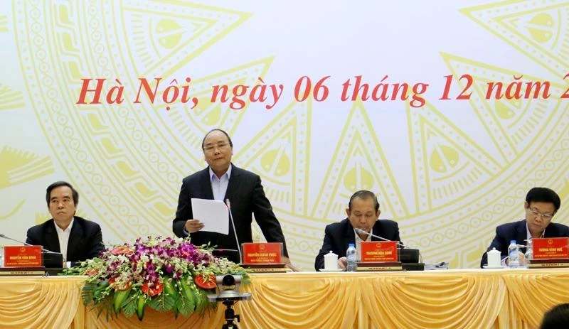'Không để thất thoát tài sản nhà nước khi cổ phần hóa' ảnh 1 Thủ tướng Nguyễn Xuân Phúc: “Đồng chí Tổng kiểm toán điện thoại nói với tôi có DN xác định giá trị DN, khi kiểm toán toán xác định lại chênh lệch nhau 10 nghìn tỷ”