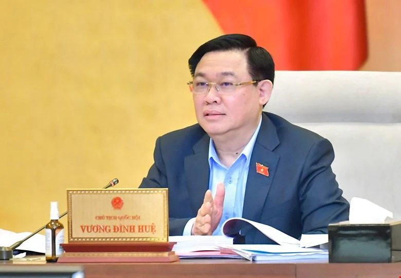 Chủ tịch Quốc hội Vương Đình Huệ. Ảnh: quochoi.vn Chủ tịch Quốc hội Vương Đình Huệ. Ảnh: quochoi.vn