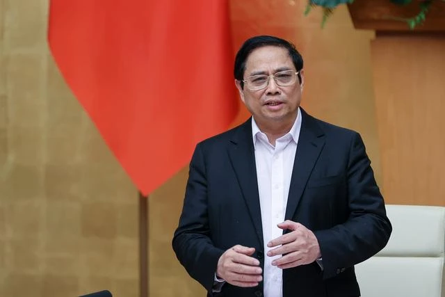 Thủ tướng Phạm Minh Chính chủ trì phiên họp của Chính phủ rà soát lại các công việc liên quan đến việc thực hiện Luật Quy hoạch. Ảnh: NHẬT BẮC Thủ tướng Phạm Minh Chính chủ trì phiên họp của Chính phủ rà soát lại các công việc liên quan đến việc thực hiện Luật Quy hoạch. Ảnh: NHẬT BẮC