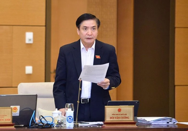 Tổng Thư ký Quốc hội Bùi Văn Cường. Ảnh: quochoi.vn