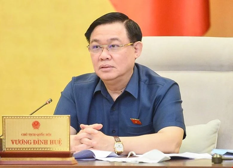 Chủ tịch Quốc hội Vương Đình Huệ. Ảnh: quochoi.vn Chủ tịch Quốc hội Vương Đình Huệ. Ảnh: quochoi.vn