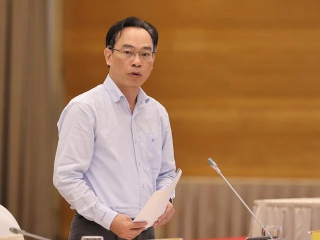 Thứ trưởng Bộ GD&ĐT Hoàng Minh Sơn. Ảnh: NHẬT BẮC Thứ trưởng Bộ GD&ĐT Hoàng Minh Sơn. Ảnh: NHẬT BẮC