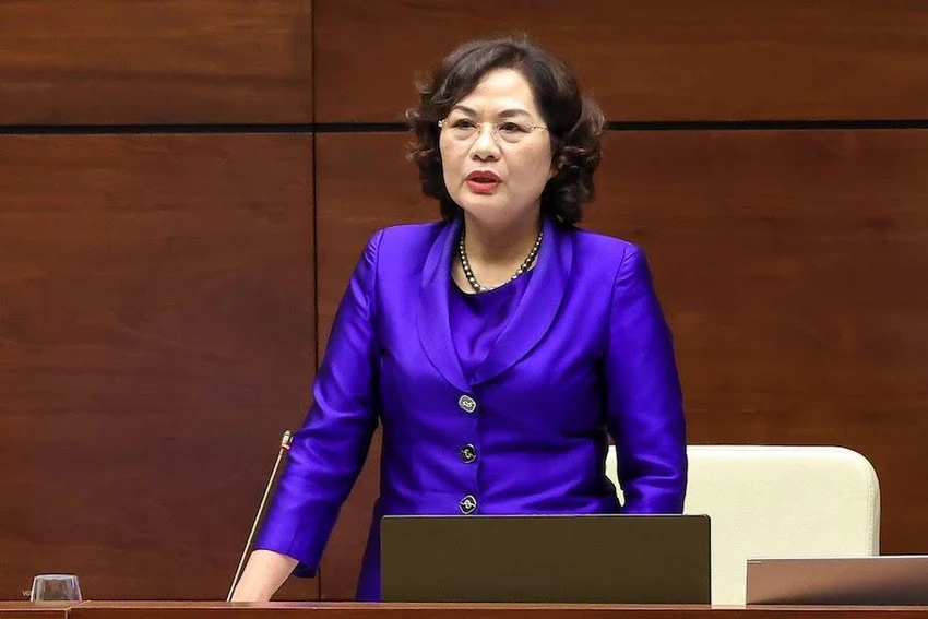 Thống đốc Ngân hàng Nhà nước Nguyễn Thị Hồng. Ảnh; HOÀNG HẢI Thống đốc Ngân hàng Nhà nước Nguyễn Thị Hồng. Ảnh; HOÀNG HẢI
