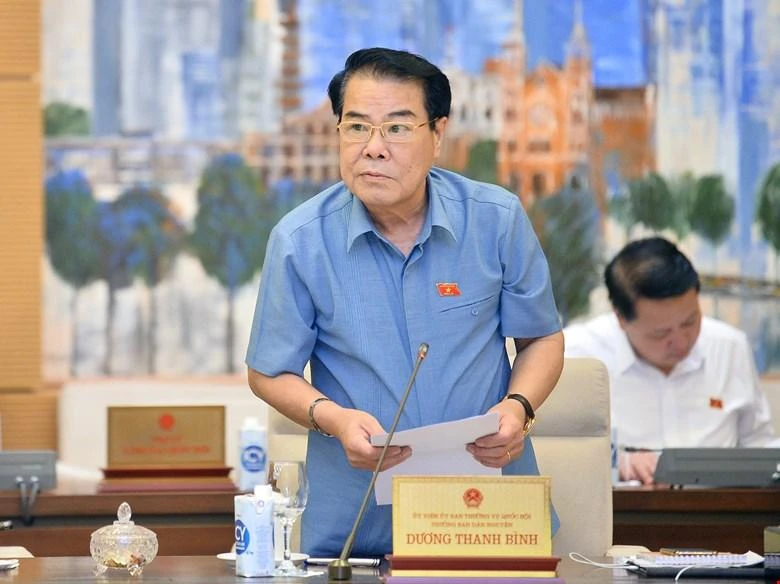 Trưởng ban Dân nguyện Dương Thanh Bình. Ảnh: quochoi.vn