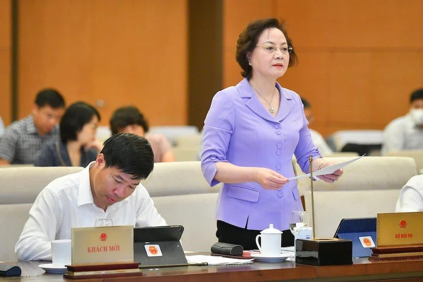 Bộ trưởng Bộ Nội vụ Phạm Thị Thanh Trà. Ảnh: HOÀNG HẢI Bộ trưởng Bộ Nội vụ Phạm Thị Thanh Trà. Ảnh: HOÀNG HẢI