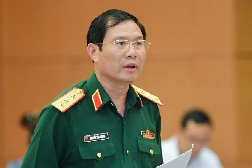 Thượng tướng Nguyễn Tân Cương, Tổng tham mưu trưởng, Thứ trưởng Bộ Quốc phòng. Ảnh: PHẠM THẮNG Thượng tướng Nguyễn Tân Cương, Tổng tham mưu trưởng, Thứ trưởng Bộ Quốc phòng. Ảnh: PHẠM THẮNG