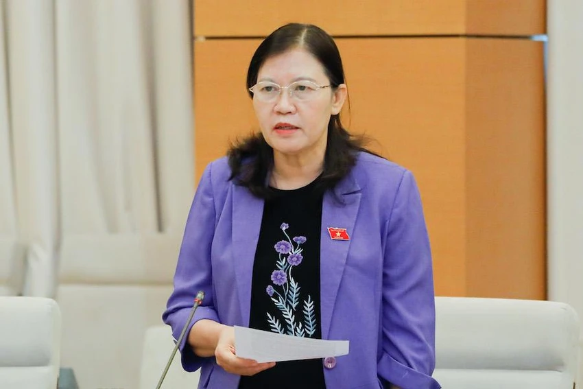 Chủ nhiệm Uỷ ban Tư pháp Lê Thị Nga. Ảnh: PHẠM THÀNH Chủ nhiệm Uỷ ban Tư pháp Lê Thị Nga. Ảnh: PHẠM THÀNH
