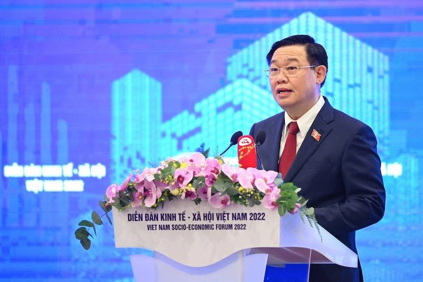 Chủ tịch Quốc hội Vương Đình Huệ. Ảnh: NGHĨA ĐỨC Chủ tịch Quốc hội Vương Đình Huệ. Ảnh: NGHĨA ĐỨC