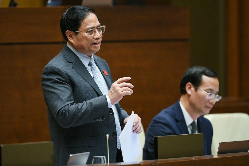 Thủ tướng Phạm Minh Chính. Ảnh PHẠM THẮNG