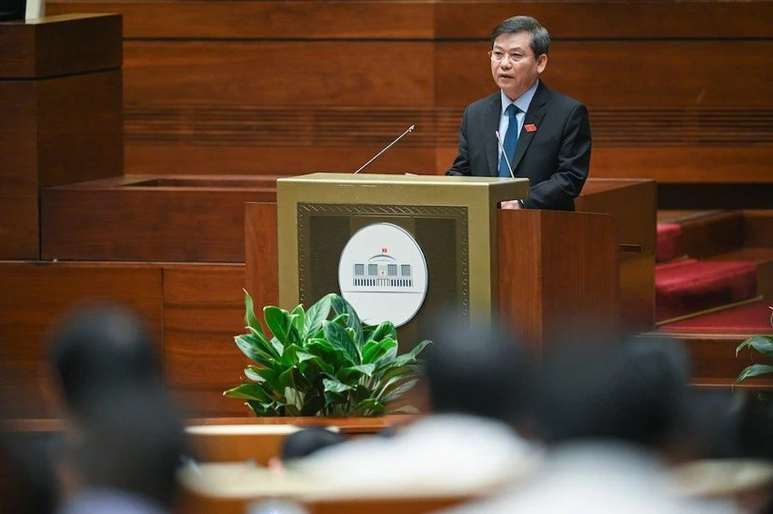 Viện trưởng Lê Minh Trí đề nghị nghiên cứu xây dựng Luật Đạo đức. Ảnh: PHẠM THẮNG Viện trưởng Lê Minh Trí đề nghị nghiên cứu xây dựng Luật Đạo đức. Ảnh: PHẠM THẮNG