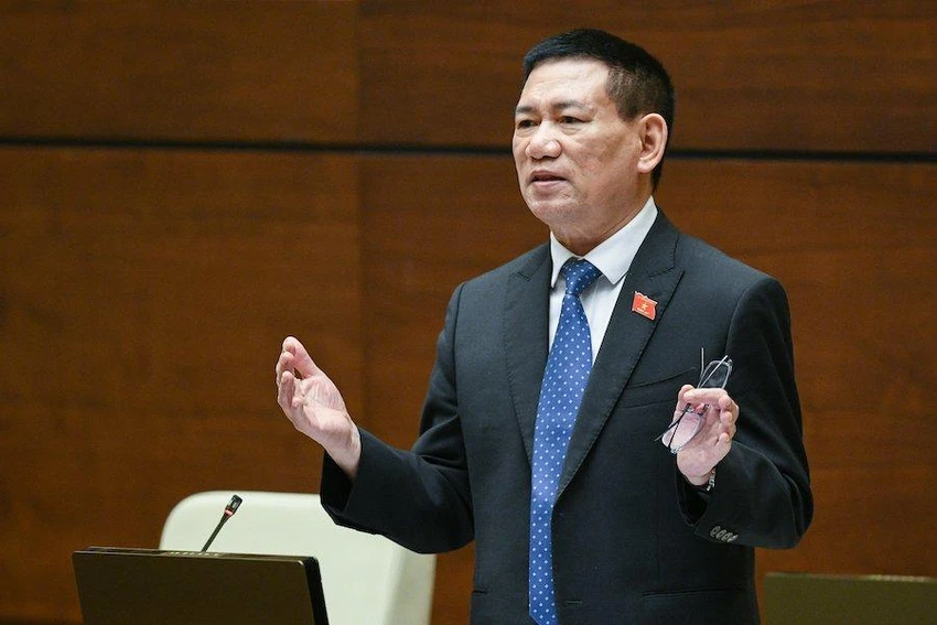 Bộ trưởng Tài chính Hồ Đức Phớc. Ảnh: PHẠM THẮNG không tiếp tục duy trì Quỹ bình ổn giá xăng dầu