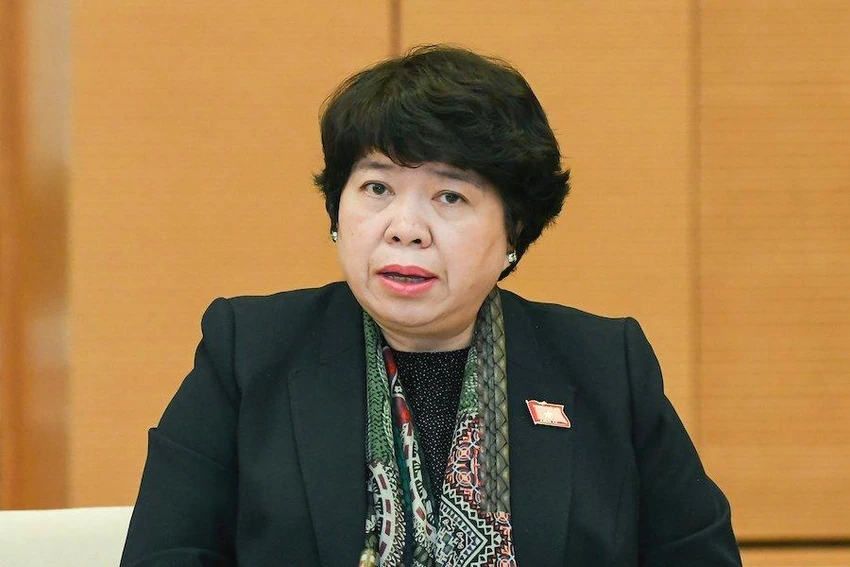 Chủ nhiệm Uỷ ban Xã hội Nguyễn Thúy Anh. Ảnh: PHẠM THẮNG