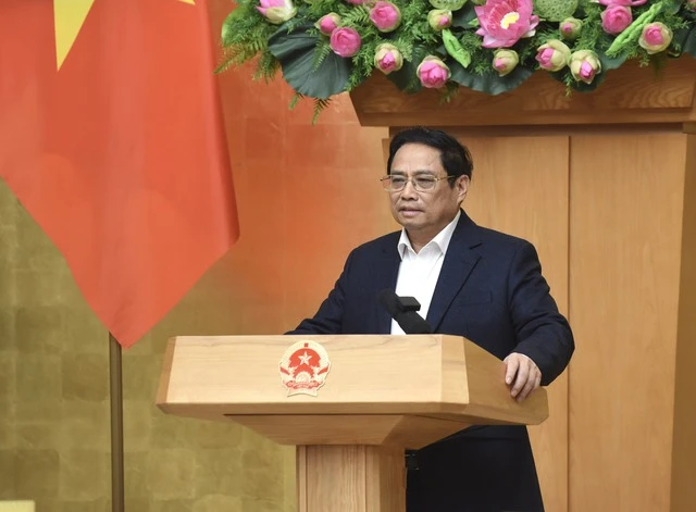 Thủ tướng Phạm Minh Chính. Ảnh: VGP Thủ tướng Phạm Minh Chính. Ảnh: VGP