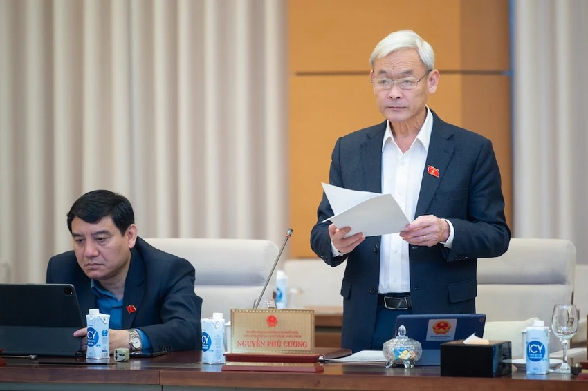 Chủ nhiệm Uỷ ban Tài chính - Ngân sách Nguyễn Phú Cường. Ảnh: PHẠM THẮNG Chủ nhiệm Uỷ ban Tài chính - Ngân sách Nguyễn Phú Cường