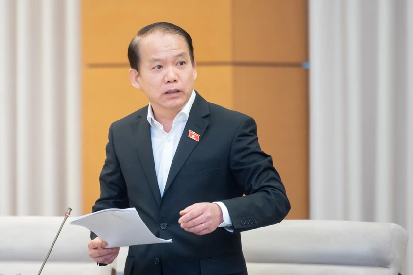 Chủ nhiệm Uỷ ban Pháp luật Hoàng Thanh Tùng. Ảnh: PHẠM THẮNG Chủ nhiệm Uỷ ban Pháp luật Hoàng Thanh Tùng. Ảnh: PHẠM THẮNG