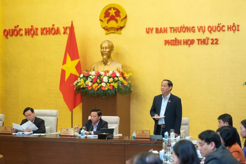 Phó Chủ tịch Quốc hội Trần Quang Phương. Ảnh: PHẠM THẮNG Phó Chủ tịch Quốc hội Trần Quang Phương. Ảnh: PHẠM THẮNG
