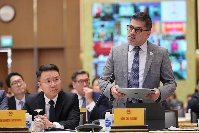 Ông Nitin Kapoor, Đồng Chủ tịch Liên minh Diễn đàn doanh nghiệp Việt Nam (VBF), Chủ tịch AstraZeneca Việt Nam. Ảnh: NHẬT BẮC Ông Nitin Kapoor, Đồng Chủ tịch Liên minh Diễn đàn doanh nghiệp Việt Nam (VBF), Chủ tịch AstraZeneca Việt Nam. Ảnh: NHẬT BẮC