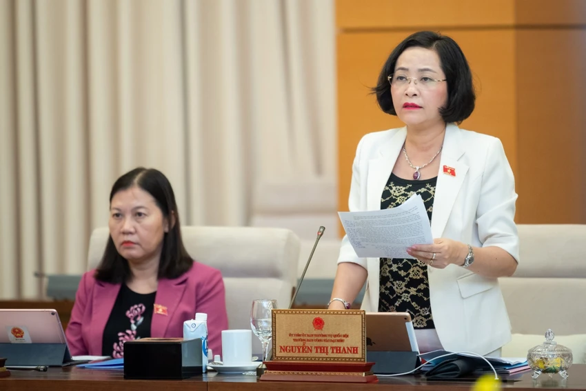 Trưởng ban Công tác đại biểu của Ủy ban Thường vụ Quốc hội Nguyễn Thị Thanh. Trưởng ban Công tác đại biểu của Ủy ban Thường vụ Quốc hội Nguyễn Thị Thanh.