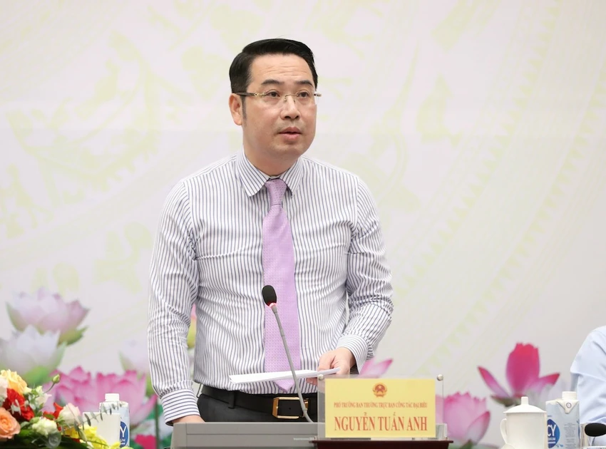 Phó trưởng ban Công tác đại biểu thuộc Ủy ban Thường vụ Quốc hội Nguyễn Tuấn Anh. Ảnh: HOÀNG HẢI Phó trưởng ban Công tác đại biểu thuộc Ủy ban Thường vụ Quốc hội Nguyễn Tuấn Anh. Ảnh: HOÀNG HẢI