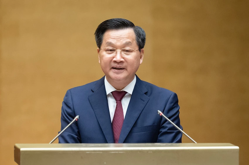 Phó Thủ tướng Lê Minh Khái. Ảnh: PHẠM THẮNG