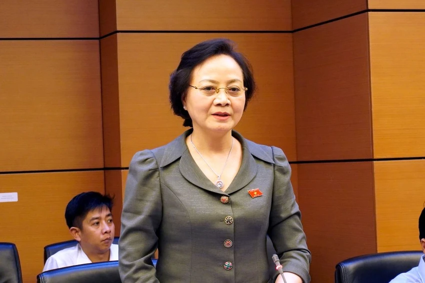 Bộ trưởng Nội vụ Phạm Thị Thanh Trà. Bộ trưởng Nội vụ Phạm Thị Thanh Trà.