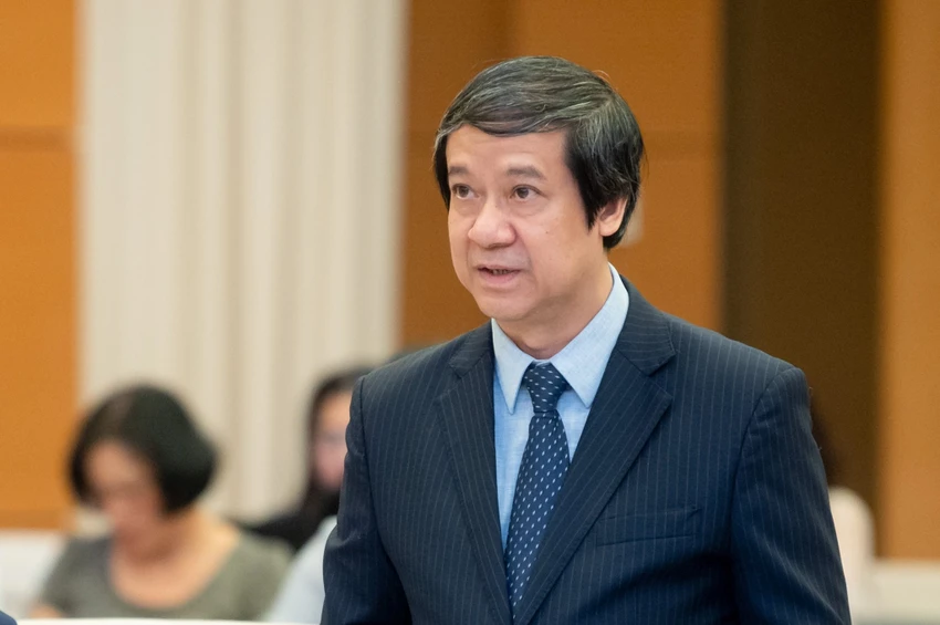 Bộ trưởng GD&amp;ĐT Nguyễn Kim Sơn. Ảnh: PHẠM THẮNG