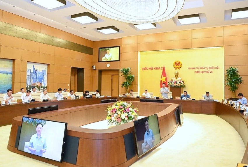 Khai mạc phiên họp thứ 25 của Uỷ ban Thường vụ QH Khai mạc phiên họp thứ 25 của Uỷ ban Thường vụ QH