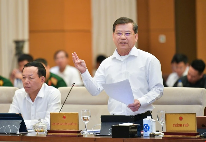 Viện trưởng VKSND Tối cao Lê Minh Trí. Ảnh: PHẠM THẮNG Viện trưởng VKSND Tối cao Lê Minh Trí. Ảnh: PHẠM THẮNG