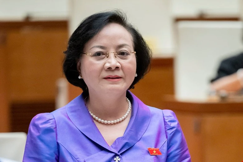 Bộ trưởng Bộ Nội vụ Phạm Thị Thanh Trà. Ảnh: PHẠM THẮNG