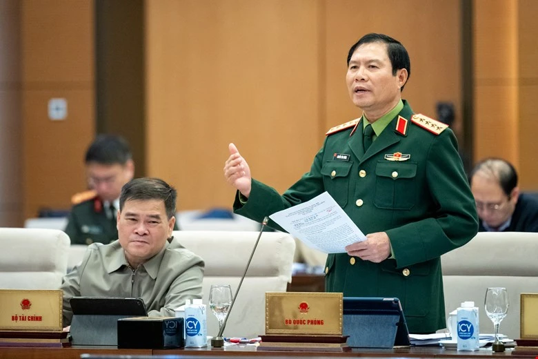 Đại tướng Nguyễn Tân Cương. Ảnh: PHẠM THẮNG