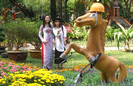 Đường hoa, hội hoa níu chân du khách ảnh 4 Đường hoa, hội hoa níu chân du khách ảnh 4