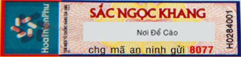 “Mua Sắc Ngọc Khang chính hiệu, nhận quà sành điệu” ảnh 3 “Mua Sắc Ngọc Khang chính hiệu, nhận quà sành điệu” ảnh 3
