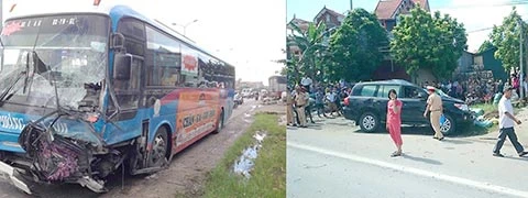 Vụ TNGT ở Lào Cai: Xe chạy chui, chở quá tải! ảnh 2 Vụ TNGT ở Lào Cai: Xe chạy chui, chở quá tải! ảnh 2