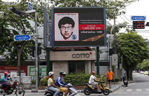 Thủ phạm đánh bom ở Bangkok có thể đã rời Thái Lan ảnh 1 Thủ phạm đánh bom ở Bangkok có thể đã rời Thái Lan ảnh 1
