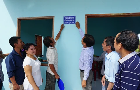 Mùa xuân đầu tiên trong nhà mới của ông Nén ảnh 2 Mùa xuân đầu tiên trong nhà mới của ông Nén ảnh 2
