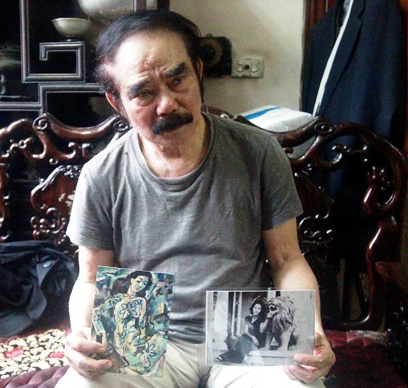 Họa sĩ Phạm Lực và chuyện cô Lán trong tranh ảnh 3 Họa sĩ Phạm Lực và chuyện cô Lán trong tranh ảnh 3
