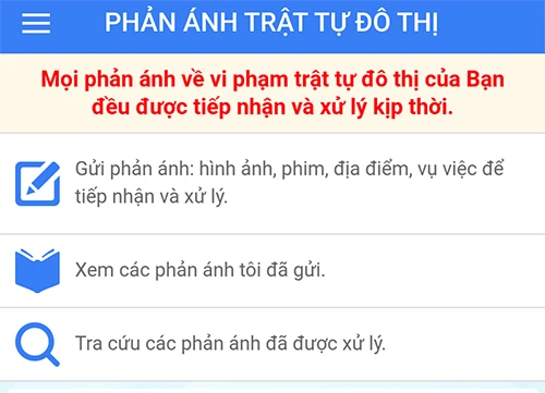 Nơi xử lý phản ánh của dân trong 24 giờ ảnh 3 Nơi xử lý phản ánh của dân trong 24 giờ ảnh 3