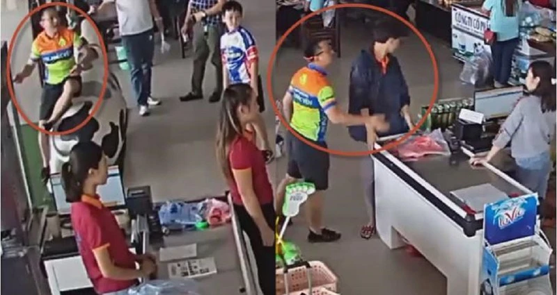 Từ đâu lại có ‘Việt trạm dừng’, ‘Hiền sân bay’? ảnh 1 Thượng úy công an tát nhân viên trạm dừng bị đình chỉ công tác - ảnh 1
