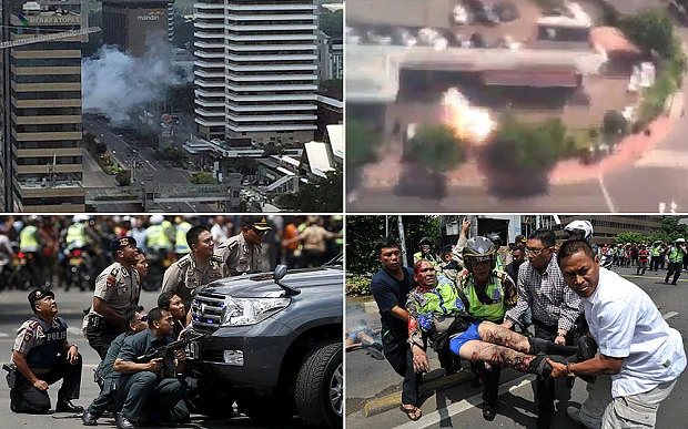 Cuộc tấn công khủng bố tại Indonesia đã kết thúc ảnh 2