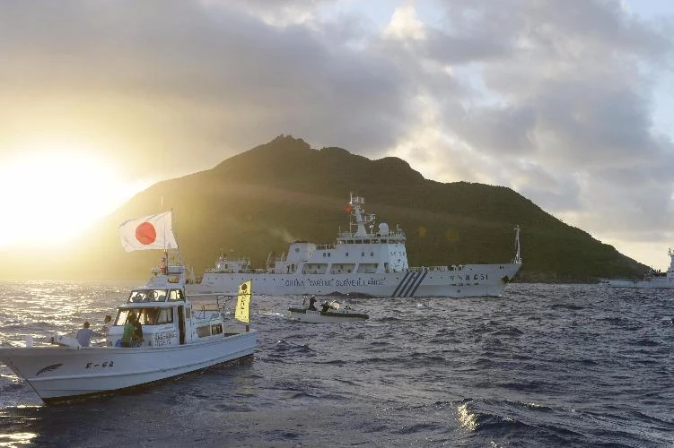 Tàu hải cảnh Trung Quốc di chuyển gần đảo Senkaku