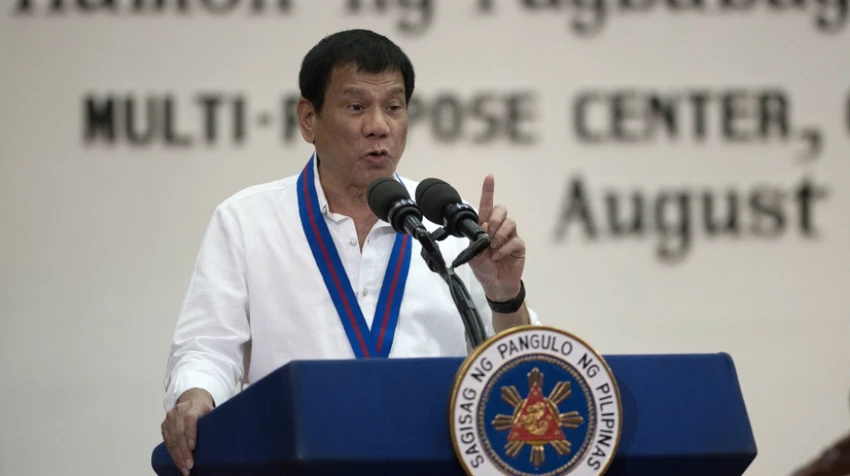 Tổng thống Philippines Rodrigo Duterte. Ảnh: Aljazeera
