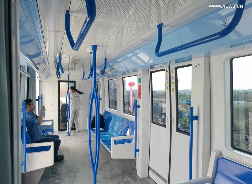 Trung Quốc sắp có tàu lửa 'treo lơ lửng' giữa trời ảnh 3 Trung Quốc sắp có tàu lửa 'treo lơ lững' giữa trời