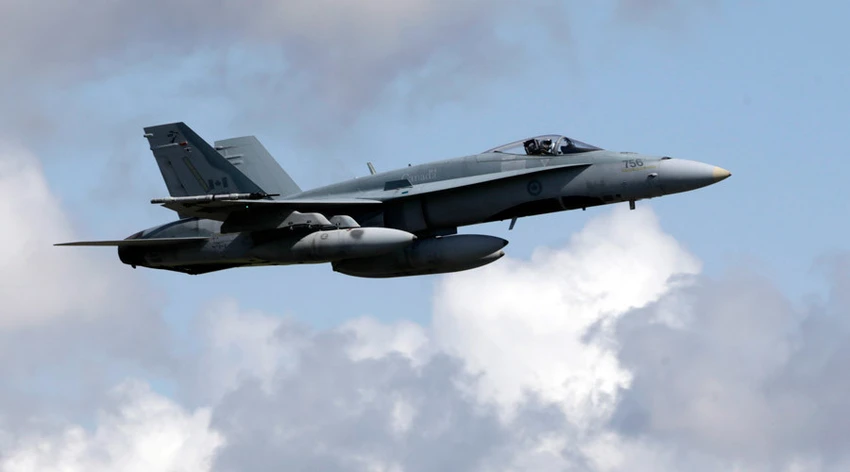 Chiến đấu cơ Canada rơi ở Alberta, phi công thiệt mạng ảnh 1 Máy bay chiến đấu Canada CF-18. Ảnh: REUTERS