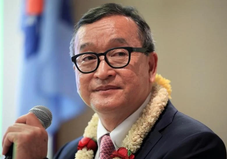 Lãnh đạo đảng đối lập Sam Rainsy lãnh 5 năm tù ảnh 1 Lãnh đạo đảng đối lập Sam Rainsy lãnh 5 năm tù ảnh 1