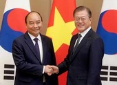 Lễ đón Thủ tướng Nguyễn Xuân Phúc thăm chính thức Hàn Quốc