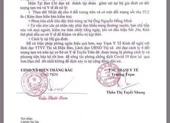 Theo dõi 4 người từ Vĩnh Phúc đến tạm trú ở Quảng Nam