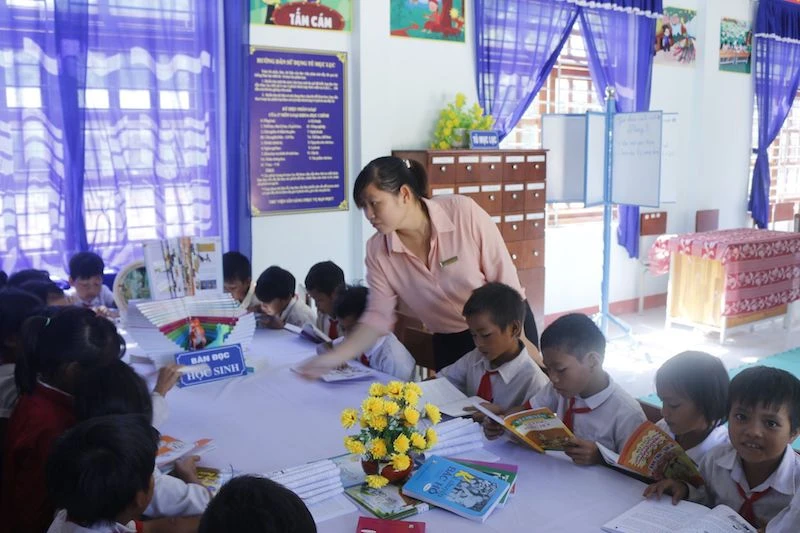 Quảng Nam tính miễn 100% học phí cho học sinh. Ảnh: TN