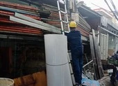 Nam thợ hồ 23 tuổi bị điện giật tử vong trong cơn mưa 