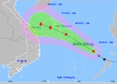 Áp thấp mạnh lên thành áp thấp nhiệt đới, cảnh báo triều cường ở Nam bộ