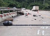 2 mẹ con tử vong do tai nạn trên đường từ miền Nam về quê